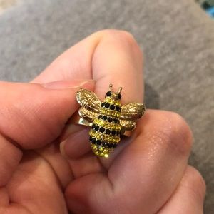 Kate Spade Bumble Bee Ring Size 7
